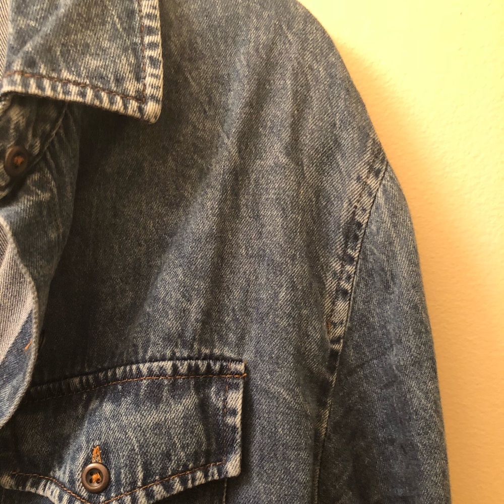 Long denim button down 🎀 - Picture 3 of 3